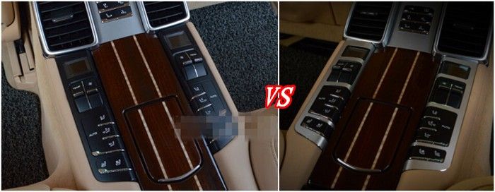 Grosshandel Aluminiumlegierung Auto Rear Funktionstasten Dekorrahmen Interieur Zubehor Car Styling 3d Aufkleber Fur Porsche Panamera Von Pw14751230