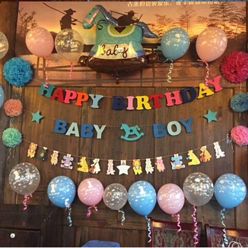 2020 Wholesale Baby Shower Birthday Party Decorations Kids Event & Party Supplies Birthday Party ...