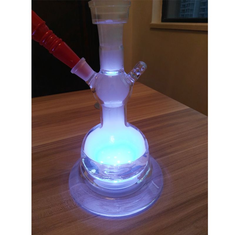 Compre Cachimba De Cristal De Color Claro Al Fakher Con Bolsa De