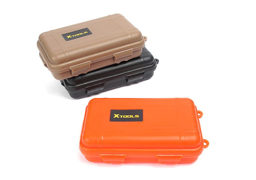 2019 Small Size Outdoor Shockproof Waterproof Airtight Survival Storage Case Container Carry Box Travel Sealed Containers For From Angehome