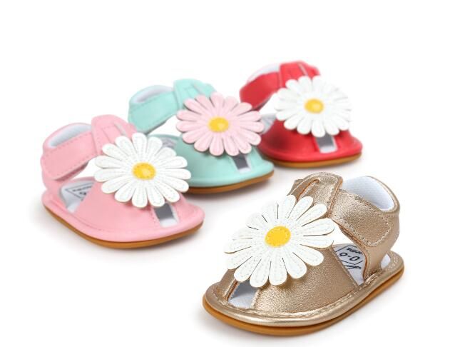 sunflower baby shoes