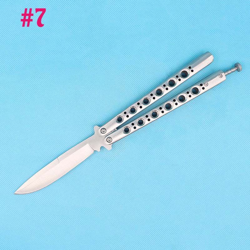 Classic Butterfly Knives Bailisong Butterfly Knife 440C Satin Blade EDC