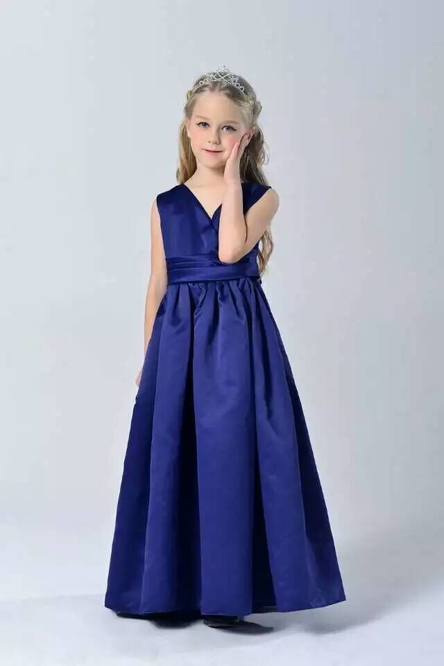 sapphire blue wedding dress