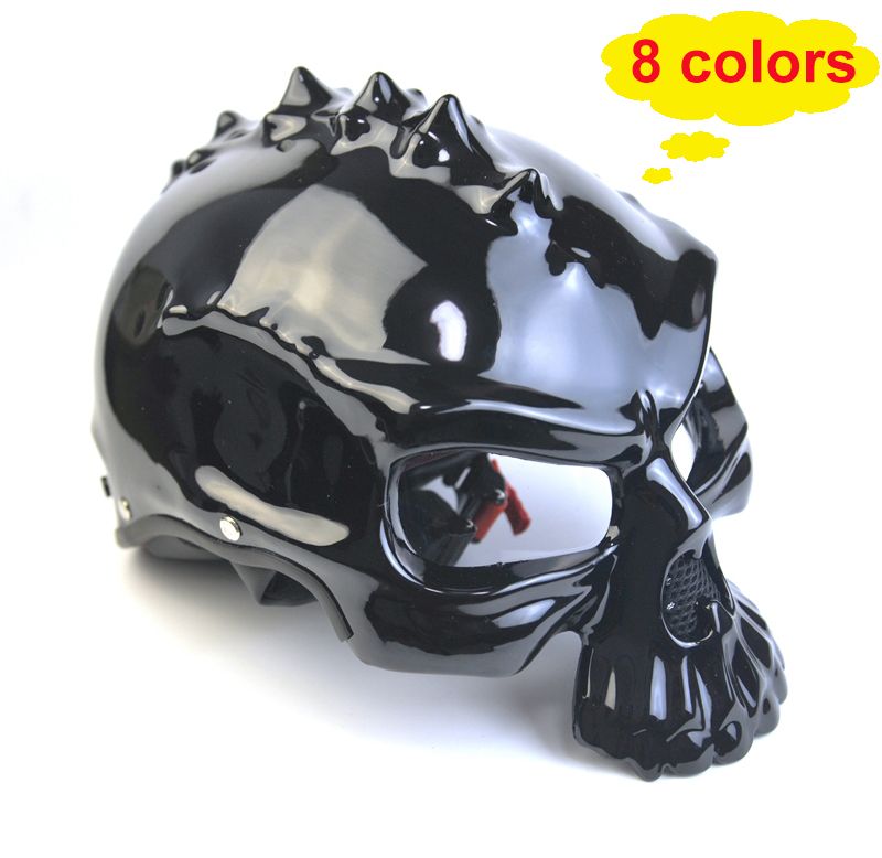 skull bicycle helmet