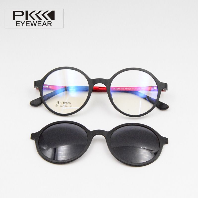 Occhiali Da Sole PK Polarized 110 ULTEM Magnetic Clip On Occhiali Da Sole  Montature Da Vista Con Occhiali Da Sole Magnetici Tondi Da Vista Magnetici  Da 20,73 € | DHgate Italy