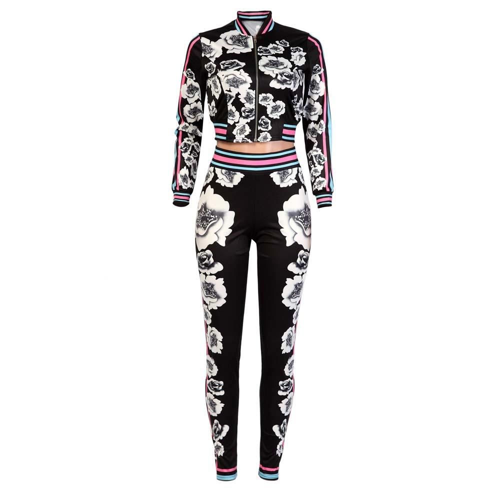 flower sweatsuit