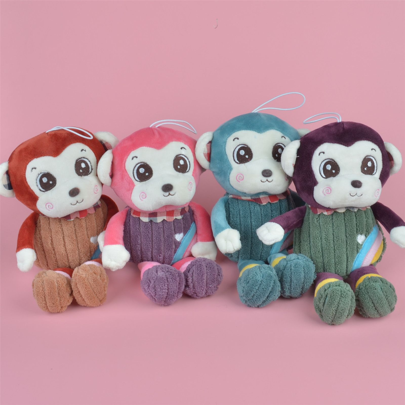rainbow monkey plush