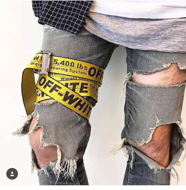 Off White Virgil Abloh Cinturones Hombres Kanye Oeste Bordado Hip Hop Lona Correa Mujeres Punk Riem Cinturones Femme De 16,37 € | DHgate