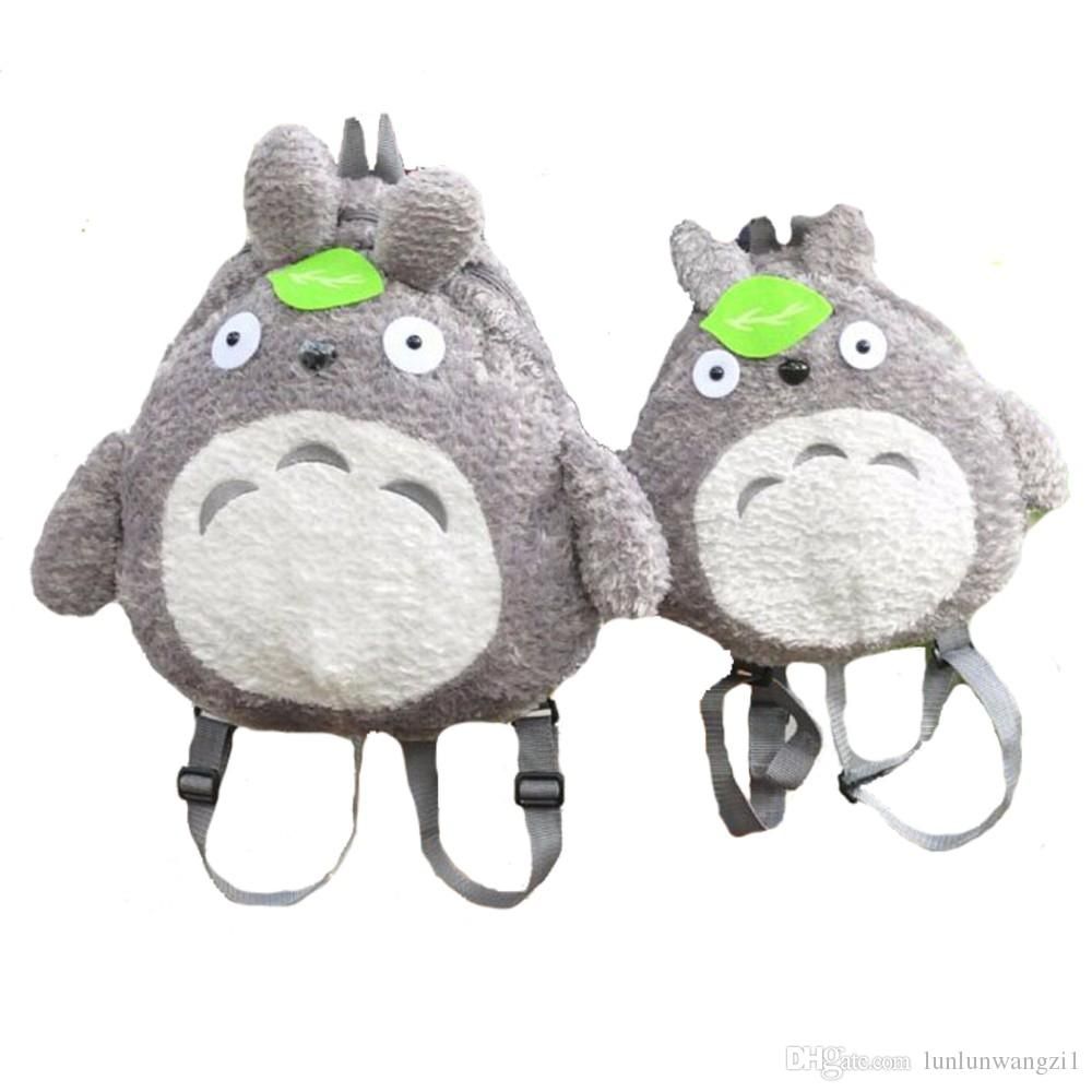 totoro plush bag