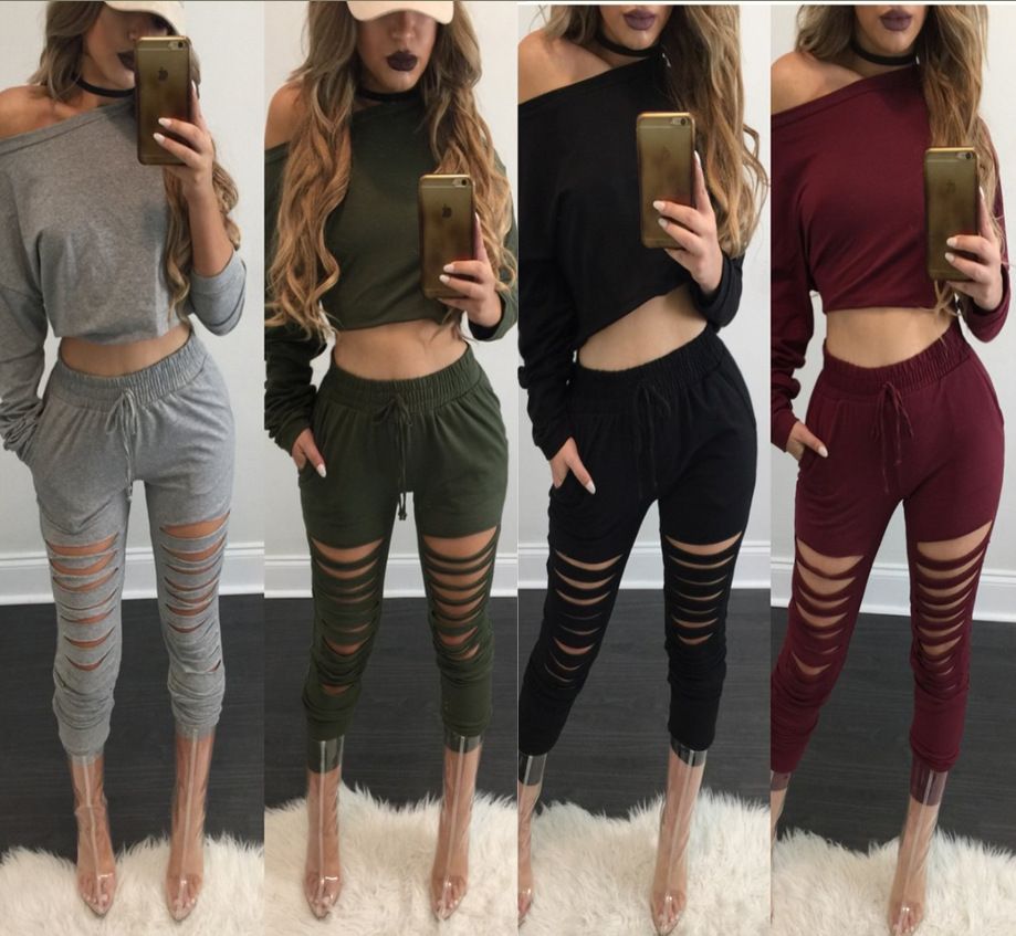 cropped jogging suit