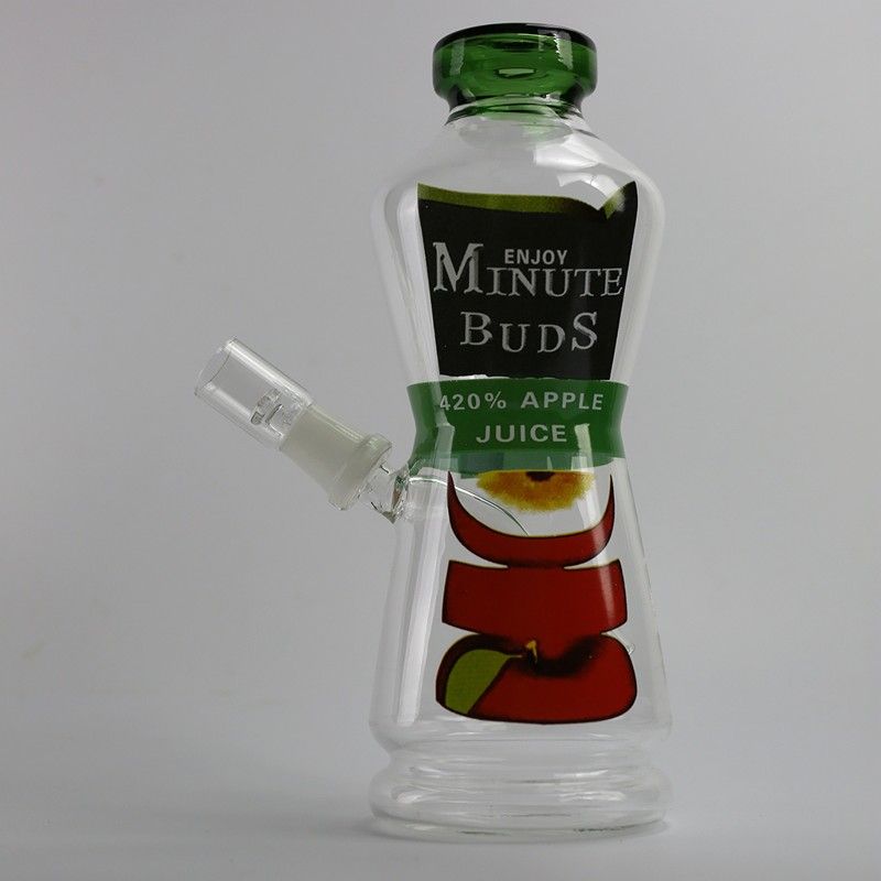 2020 Apple Juice Bottle Bong Spary Paint Can Minute Buds 420 Dabuccino