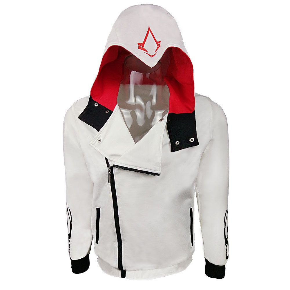 blusa assassins creed com capuz