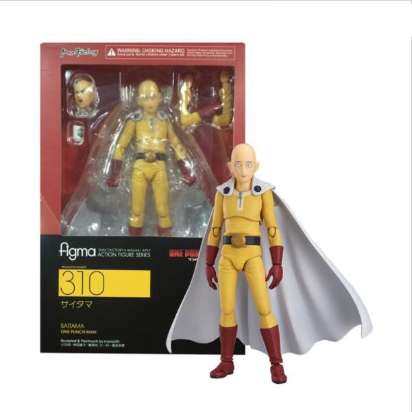 Saitama DXF Figures PVC Action Figure Keyring Toy Gift Collection One Punch Man