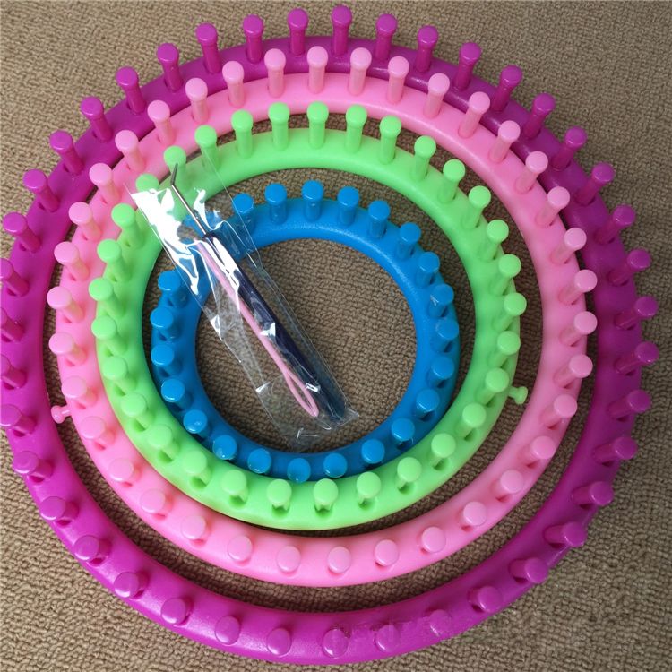 2019 Colourful 4indiy Knitting Tool Abs Plastic Knit Quick Round Knitting Loom Set Hat Scarf Sweater Looms Hand Knitting Knit Loom La476 From 2019 Colourful 4indiy Knitting Tool Abs Plastic Knit Quick Round Knitting Loom Set Hat Scarf Sweater Looms Hand Knitting Knit Loom La476 From