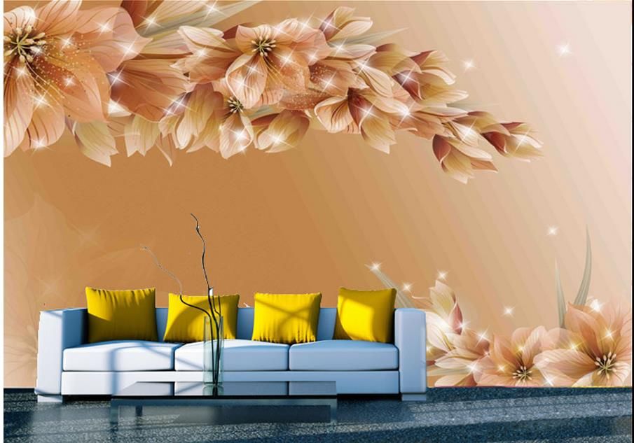 3d name wallpapers classic painting wallpaper Dream beautiful flowers TV backdrop decorative painting customized wallpaper for 3d name wallpapers classic painting wallpaper Dream beautiful flowers TV backdrop decorative painting customized wallpaper for