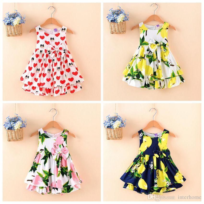 fruit dress for baby girl
