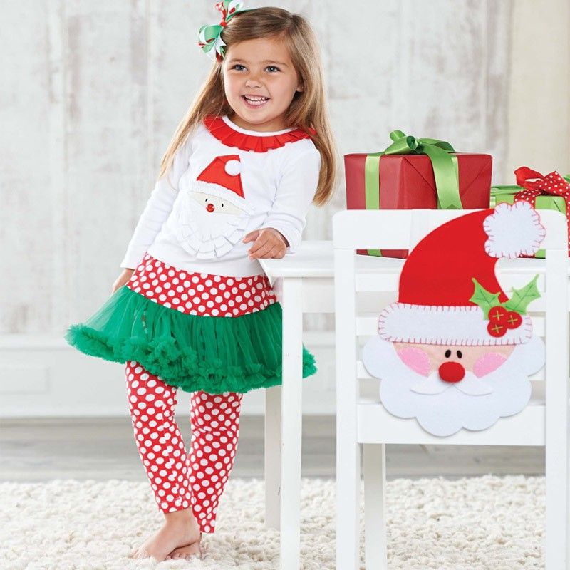 girls boutique christmas outfits