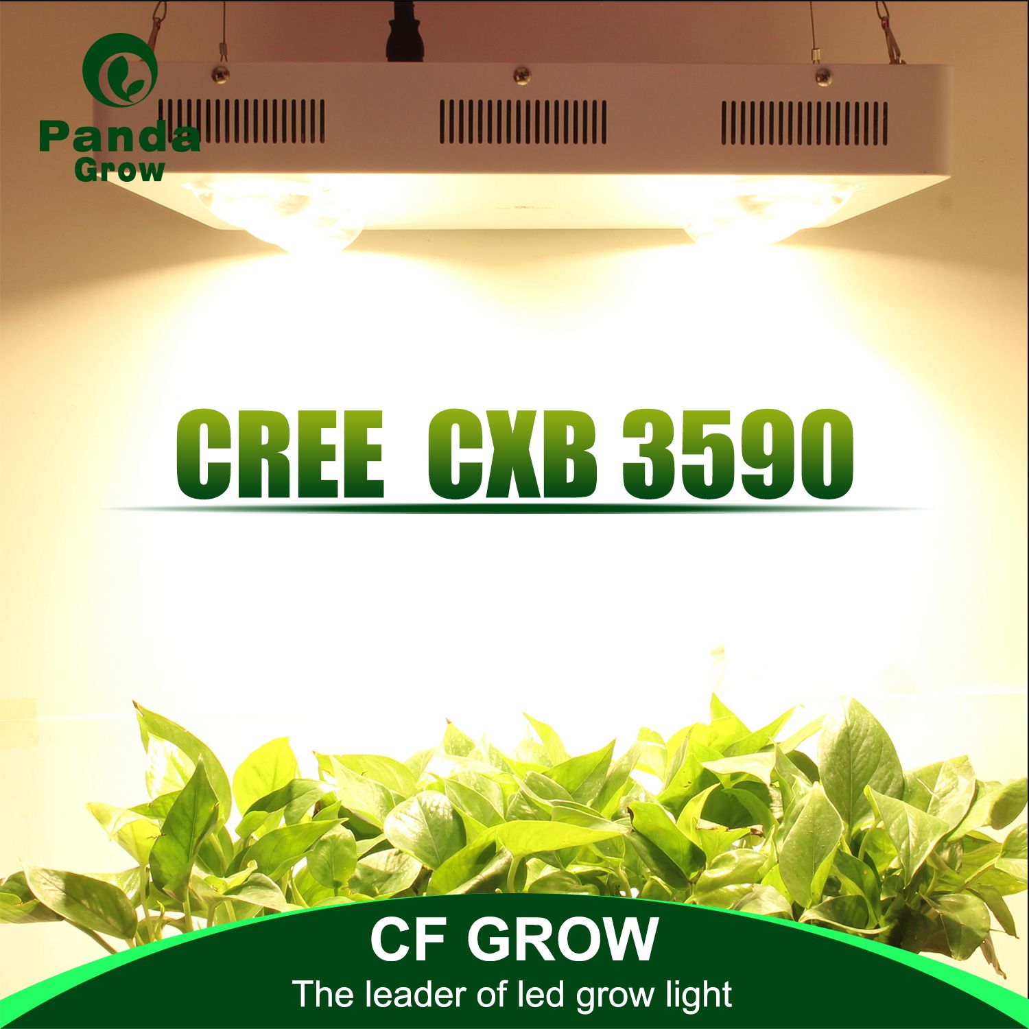 CF GROW Dimmable CREE CXB3590 400W 600W 72000LM COB LED Grow Light Full