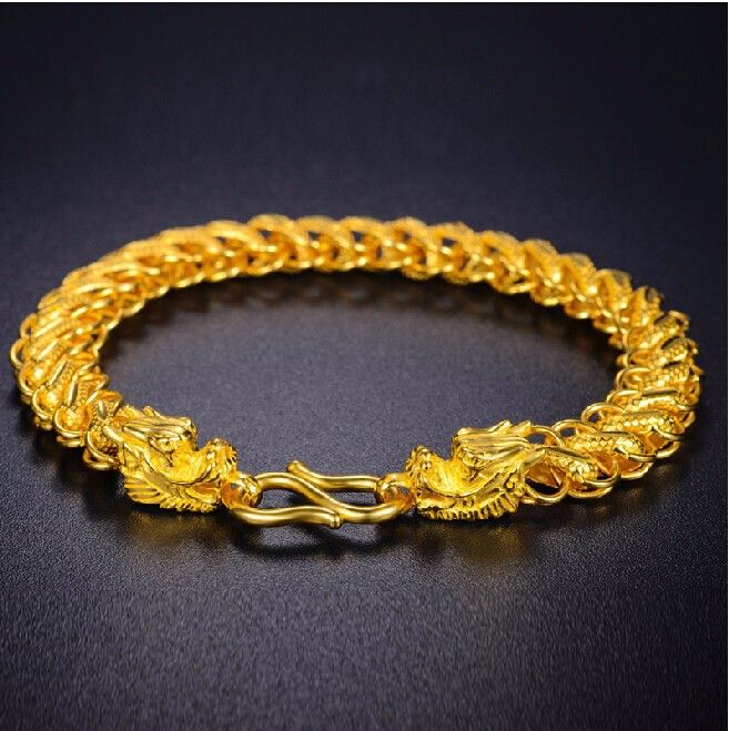 Bracelet homme or 24 carats Clearance