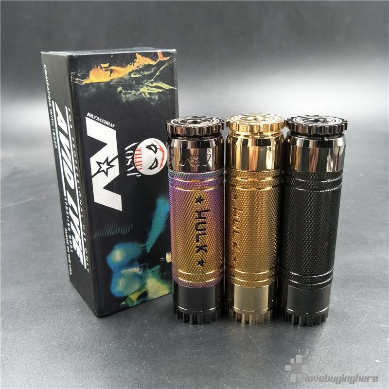 濃いピンク系統 AVIDLYFE AVID LYFE HULK VAPE MOD シルバーピン 