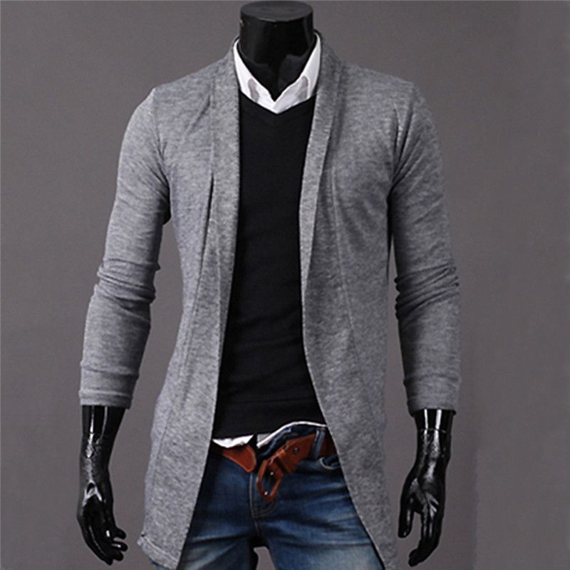 jaqueta cardigan masculino