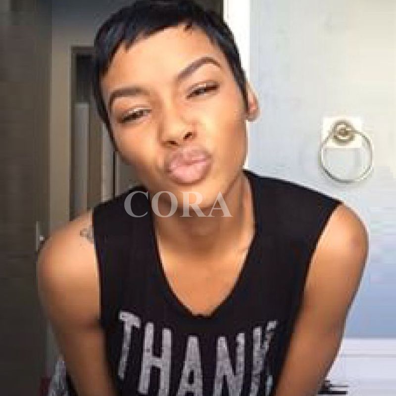 Short Pixie Cut Hairstyles Rihanna Short Hair Wigs Cheap Bob Wigs