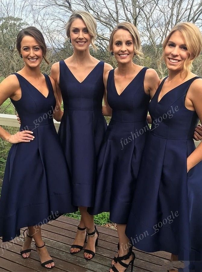 short bridesmaid dresses under 100