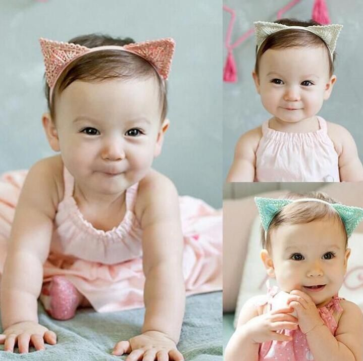 baby cat headband