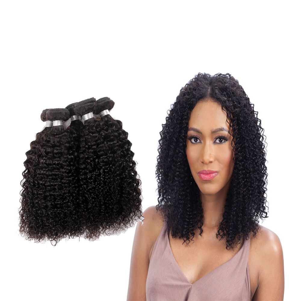 Only For Woman Brazilian Afro Kinky Curly Virgin Hair Bundles 100