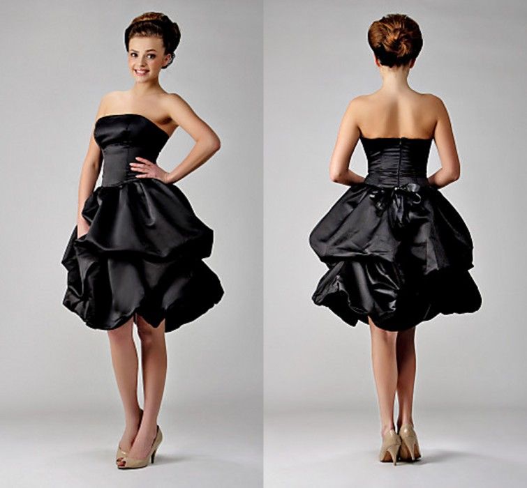 little black dress bridesmaid dresses