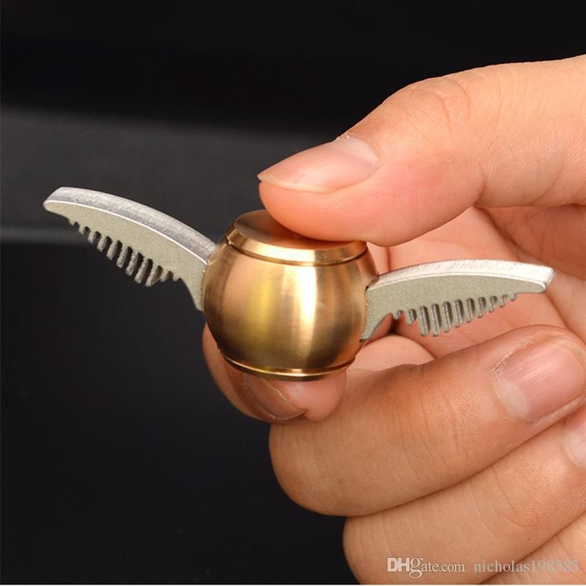 golden snitch fidget spinner