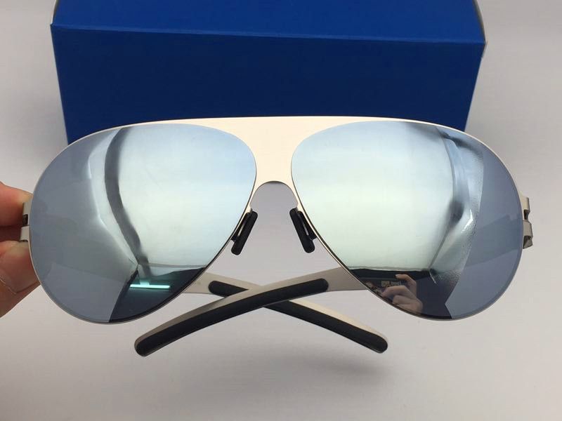 nuevas gafas de sol mykita Marco piloto Franz con lente de espejo ultraligero Aleación de
