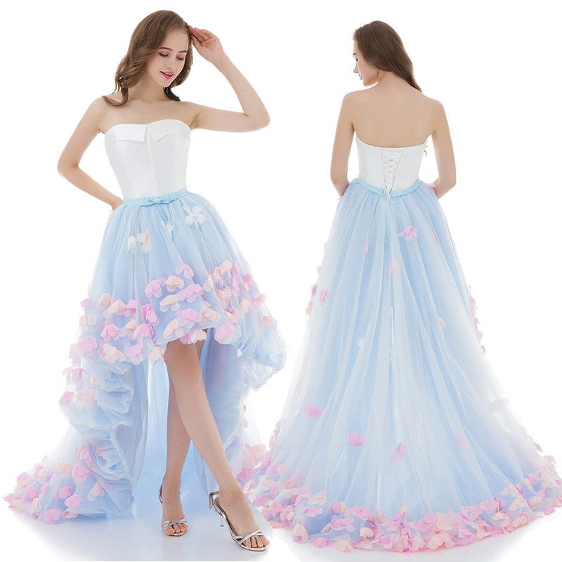 dress that's short in front and long in back