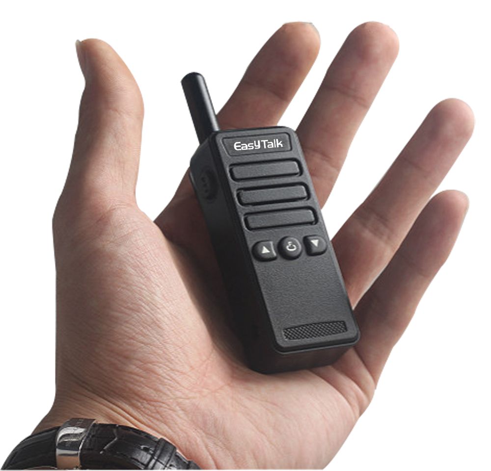Super Mini Walkie Talkie 16CHS Uhf Transceiver 400 480mhz Ham Radio