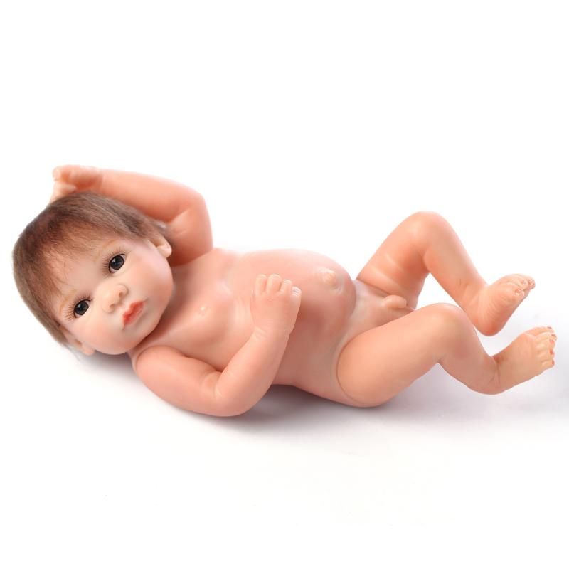 25cm mignon modèle de poupée de simulation de poupée de bébé en silicone 
