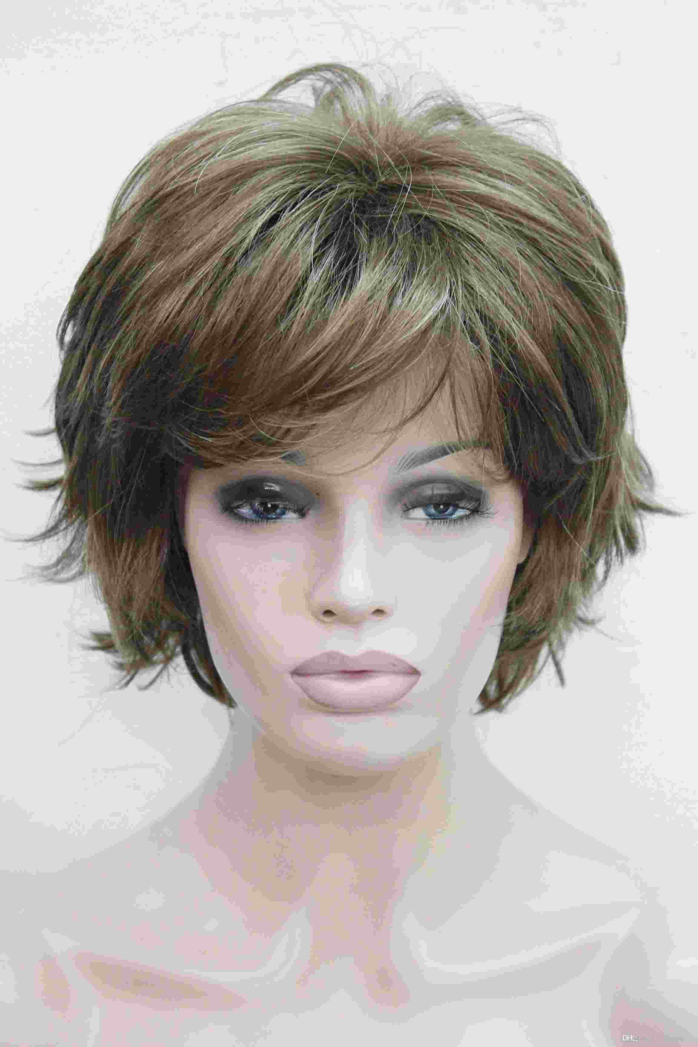 Super Light Brown With Blonde Highlight Highlights Wavy Flip Ends