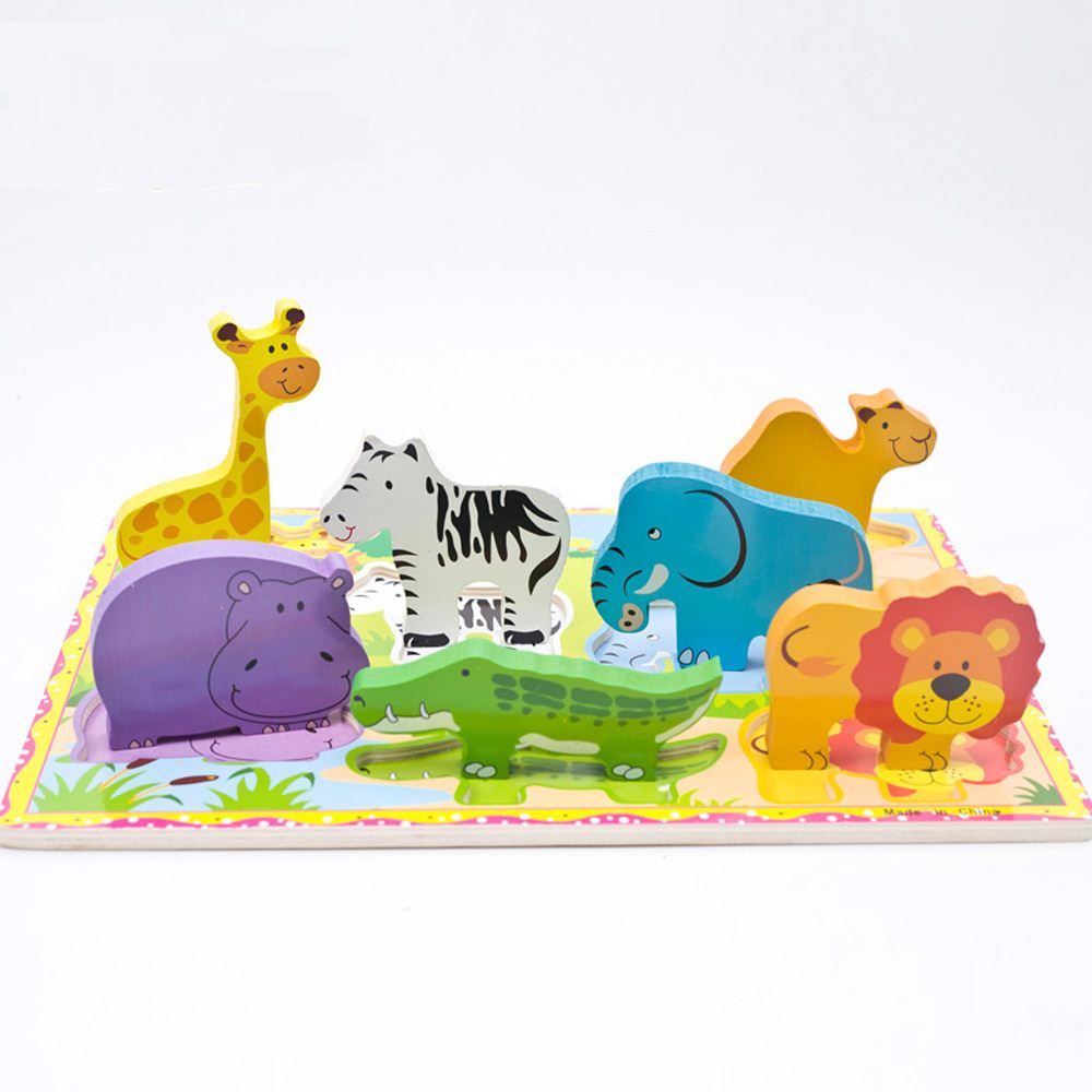 wooden chunky puzzle