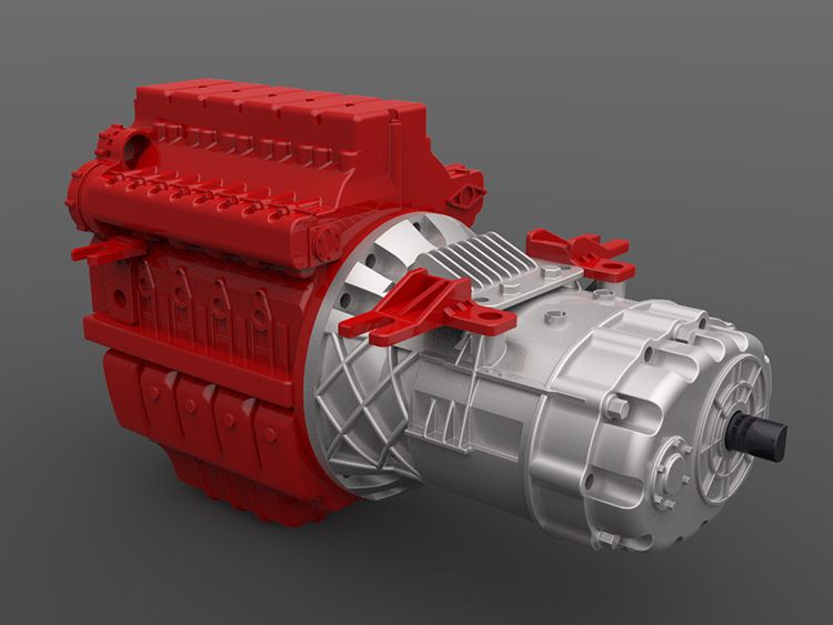 rc truck gearbox