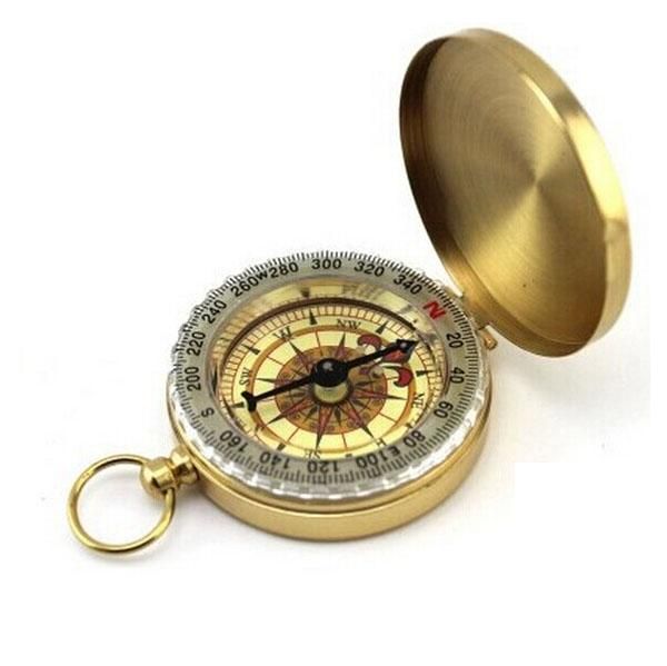 2020 Wholesale Travel Compasses High Quality Pocket Style Classic Compass For Outdoor Travel