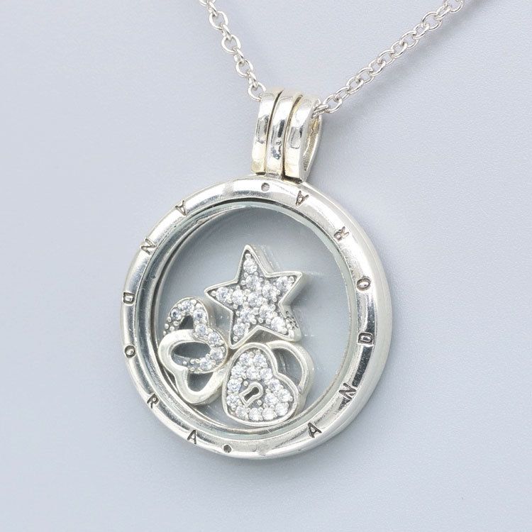 DIY Pandora Charms Necklace S925 Silver 