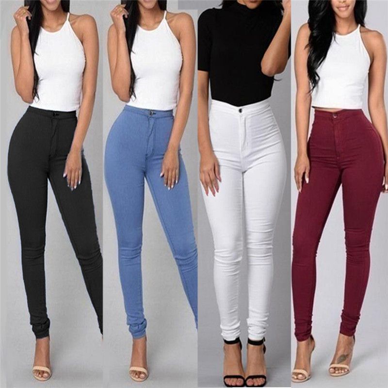 21 Women Jeans Pants Female Girl High Waist Stretch Pencil Pants Fashion Skinny Slimming Fit Pants Plus Size Leisure Pencil Trousers From Fashionmens 11 94 Dhgate Com 21 Women Jeans Pants Female Girl High Waist Stretch Pencil Pants Fashion Skinny Slimming Fit Pants Plus Size Leisure Pencil Trousers From Fashionmens 11 94 Dhgate Com