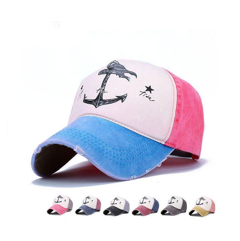 Snapback Mens Womens Adjustable Denim Rock Cap Baseball Hats Stingray-Logo