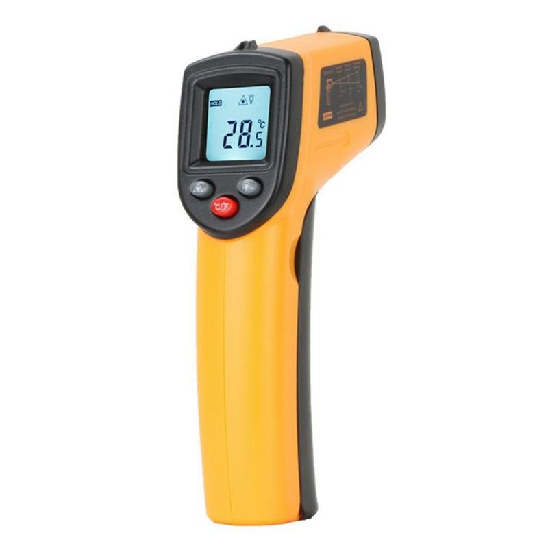 Thermomètre à infrarouge laser numérique sans contact pour GM320 température FR