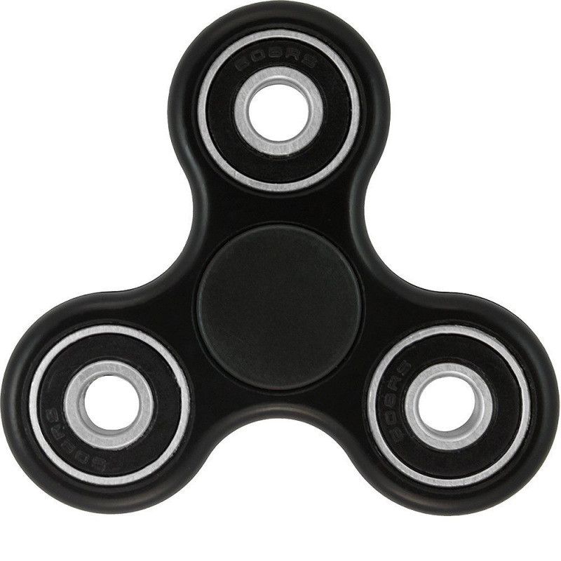 Stress Relief Hand Spinner and Spinning Fidget Black//Yellow//Red//Green//White New