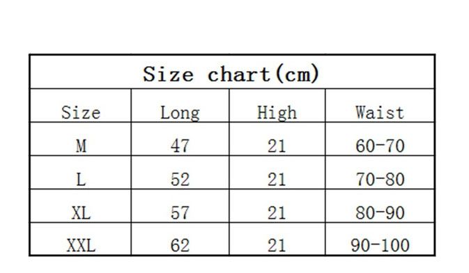 Xlxxl Size Chart