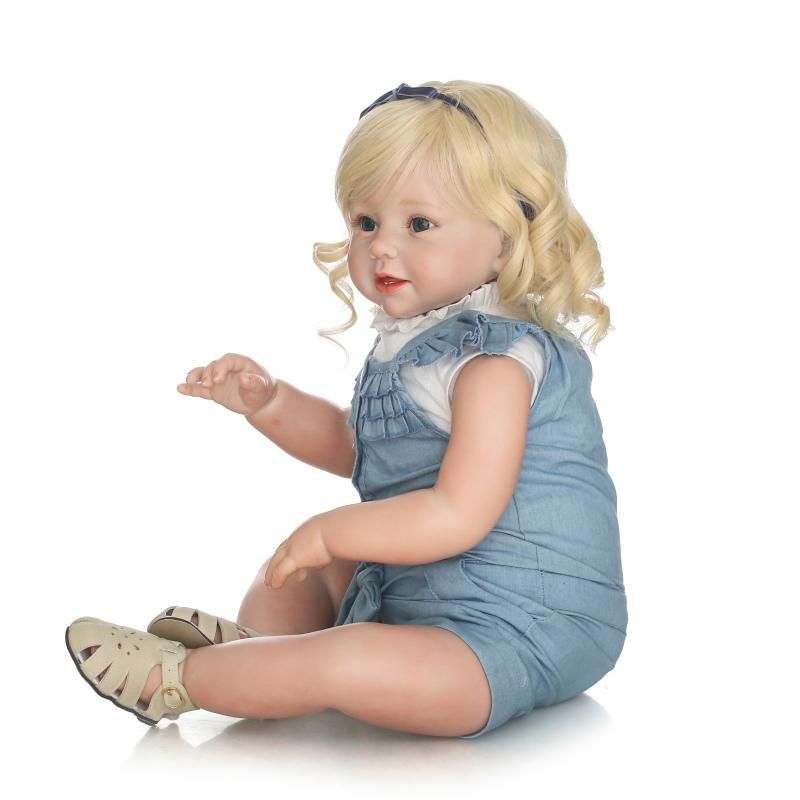 reborn toddler girl blonde hair