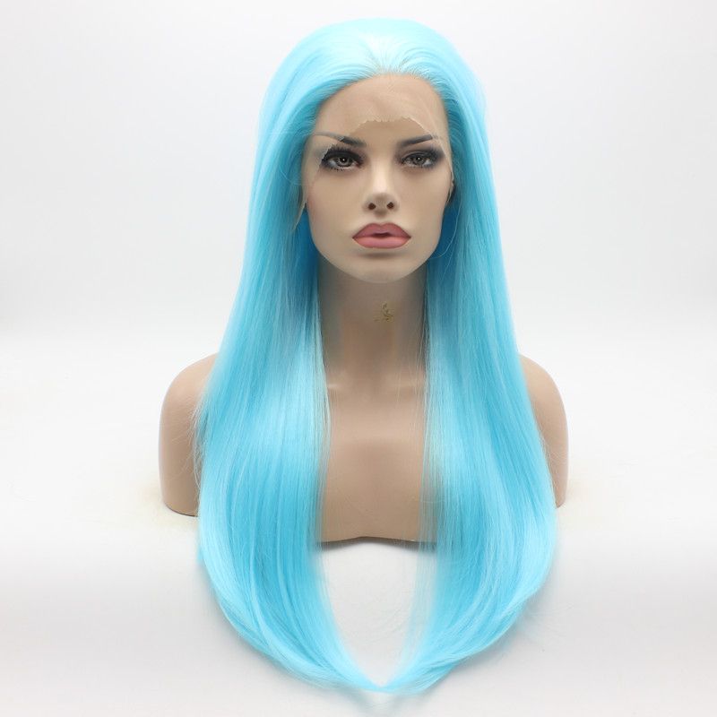 big w blue wig