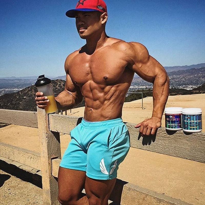 Acquistare Pantaloncini Sportivi Fitness Uomo Palestre Pantaloncini Corti Da  Spiaggia Uomo Bodybuilding Corti Moda Estiva Economico | Consegna Veloce E  Qualità | It.Dhgate