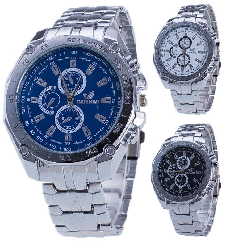 stainless steel wrist watch