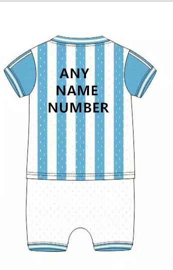2018 Argentina Baby Clothes 2016 Home Red Custom Di Maria Messi